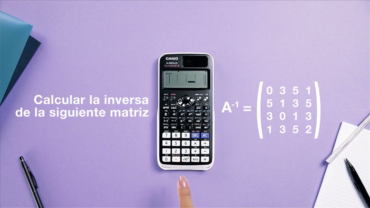 classwiz matrices