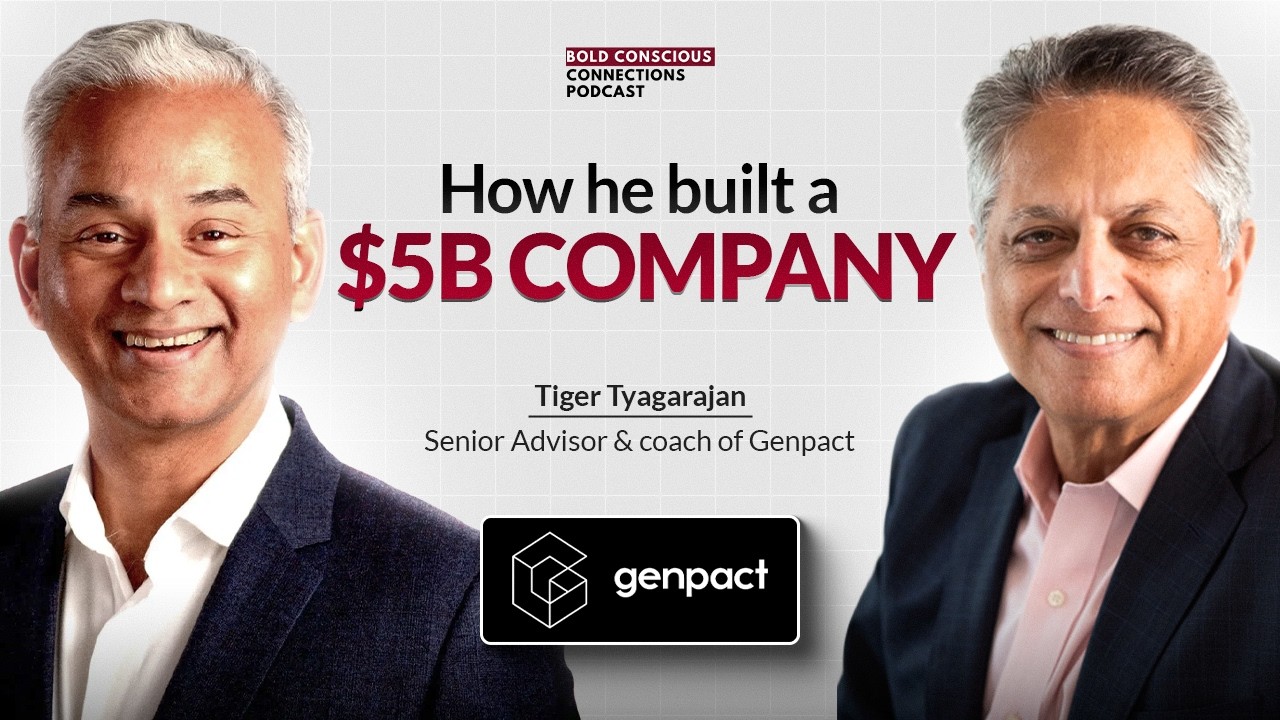 How He Took Genpact from a GE Unit to a $5 Billion Empire | Tiger Tyagarajan