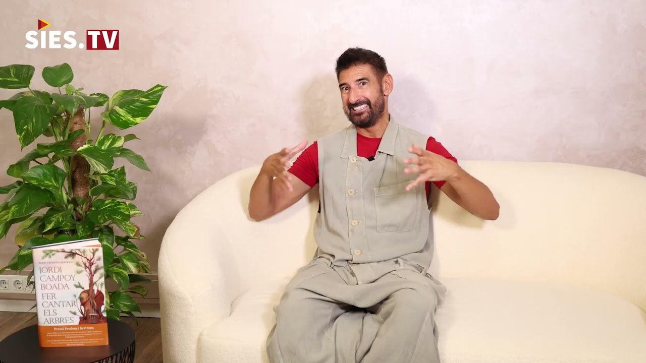 Entrevista a Jordi Campoy Boada, autor de "Fer cantar els arbres", Premi Prudenci Bertrana 2026.