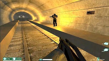 F.E.A.R. Extraction Point | Mission 8 Descent The L | PC Gameplay | Walkthrough