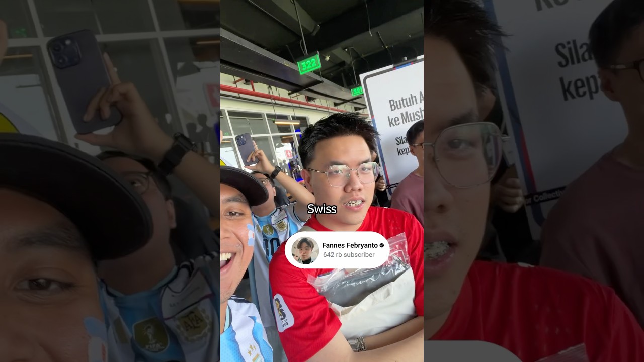 Fans Swiss VS Argentina #football #fifa #review #fyp #shorts