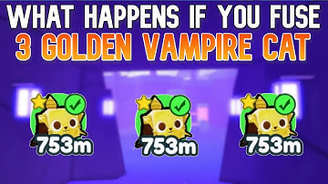What Happens If You Fuse 3 Golden Vampire Bat