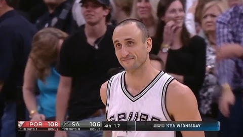 Manu Ginobili Accidentally MAKES A Free Throw