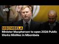 Minister Macpherson To Open 2026 Public Works MinMec In Mbombela Nonhlanhla Jele Reports
