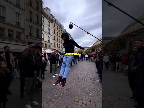 Он попытался повторить прыжок РОНАЛДУ😲 #футбол #football #роналду