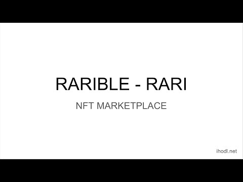 NFT площадка RARIBLE - токен RARI