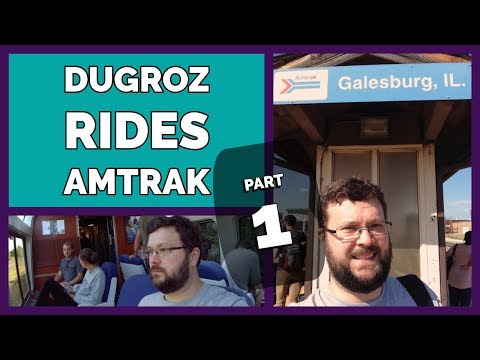 My Trip to Galesburg IL for No Reason - Part 1 (Amtrak Mini Vacation)