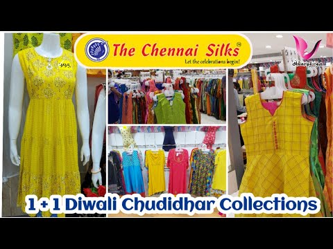 The Chennai Silks Readymade Chudithar collection Latest Chudithar Material  collection with price  YouTube