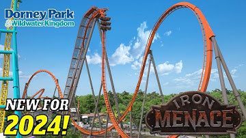 NEW For 2024 - Iron Menace at Dorney Park | Official Announcement Video