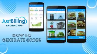 Just Billing Android App- How to generate order?