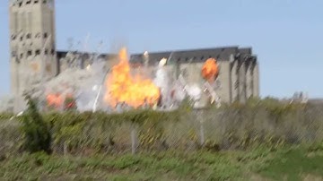 Transformers 4 explosion in Chicago