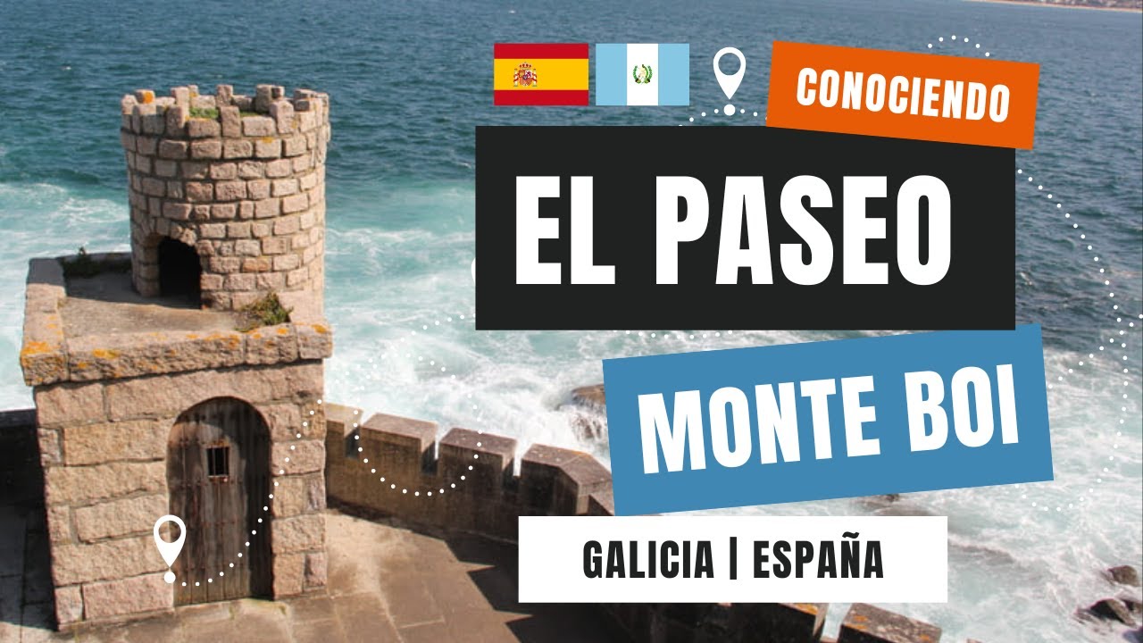 Visitando el Paseo Monte Boi en BAIONA Galicia España | 2022