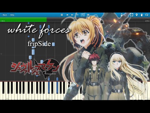 White Forces Fripside Full Piano シュヴァルツェスマーケン Op Sheet Music 楽譜 Youtube