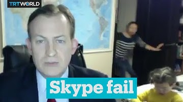 Serious Skype interview goes seriously wrong