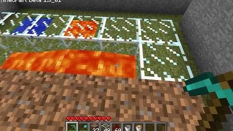 Minecraft Tutorial Ep.2 Obsidian Generator Using Redstone!!!