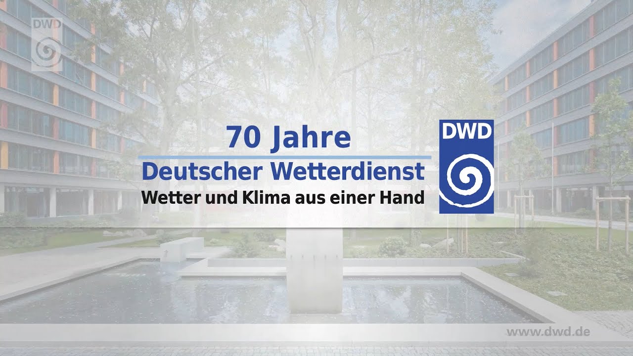 Slideshow 70 Jahre DWD (deutsch mit Untertiteln)