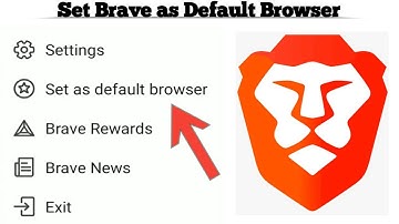 How to Set Brave as Default Browser on Android device | Techno Logic
