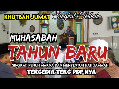 khutbah jumat tahun baru. Muhasabah tahun baru