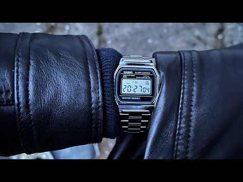 Video thumbnail: "Casio A158WA Review: 3 Years Later [The Ultimate Comfort Mod]" — hands-on review by Watches with Adam on YouTube