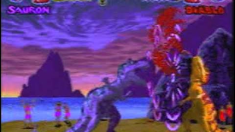 Primal Rage - Sauron Combovideo by Sicdic