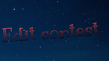 Hosting An Editing Contest Roblox Edit #editcontesttertrio