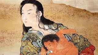 河鍋暁斎《山姥図》　三井記念美術館　河鍋暁斎の能・狂言画