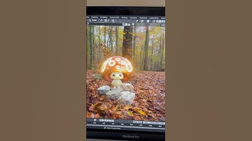 Little mushroom is ready to explore the world 😎😂 #blender3d #blender3d #blenderanimation