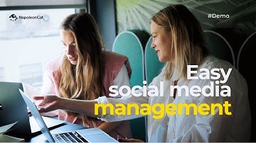 Easy social media management with the help of Napoleoncat 😻