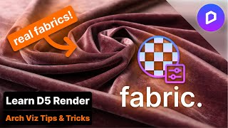 Make Fabrics Look Real FAST! (D5 Render Material Tips) screenshot 3