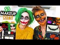 TRYING EVEN MORE $5 HALLOWEEN MAKEUP KITS ft Joey Graceffa