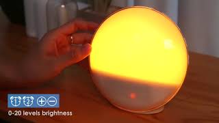 Alarm Clock Wake Up Light Digital Snooze Nature screenshot 5