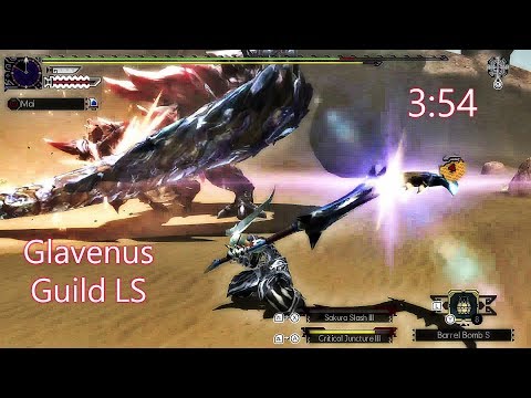 【MHGU MHXX】 G3☆ Glavenus ディノバルド Guild LS ¤3:54¤