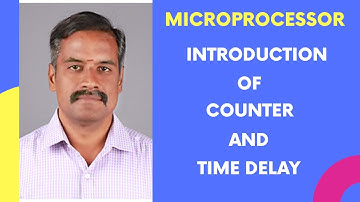 Introduction of Counter and Time Delay-8085 Microprocessor