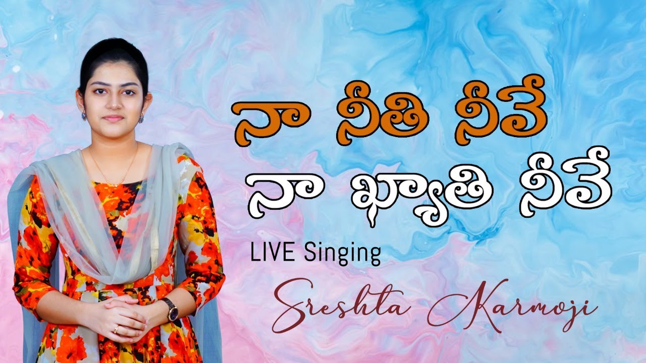       LIVE SINGING  Sreshta Karmoji