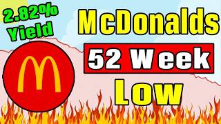 McDonald's-Aktie auf einem 52-Wochen-Tief! | McDonald's-Aktienanalyse! |