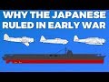 How the Japanese Carriers were so effective