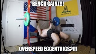 Touch & Go Instead Of Pausing On Speed Bench - Breaking Rules For More Gainz!!!