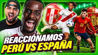 REACCIONAMOS AL PERÚ VS ESPAÑA | REACCIÓN EN VIVO | LA JUGADA GOOD