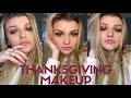 THANKSGIVING MAKEUP//KYLIE BURGUNDY PALETTE | Brooklyn Anne