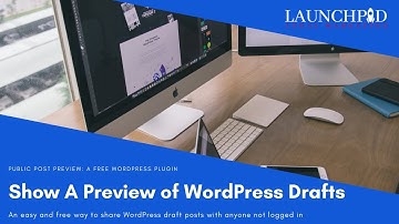 How to share a WordPress draft page or post with anyone.