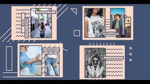 Simple Geometry Slideshow (After Effects template)