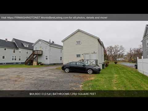 119 WASHINGTON ST, Johnstown, NY home video tour