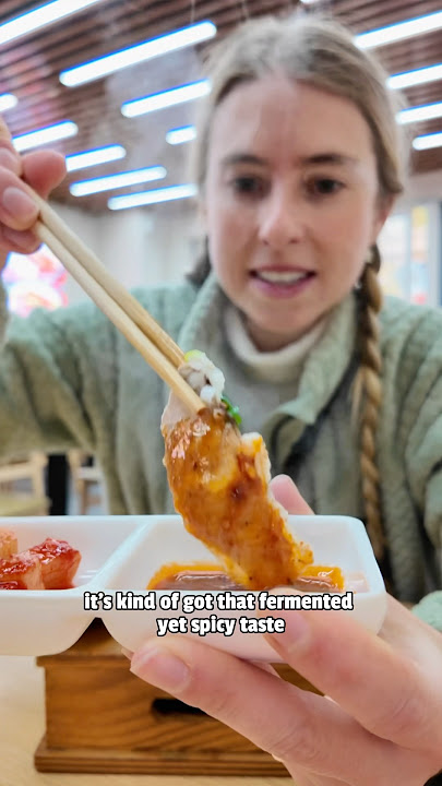 Eating on the border of China and North Korea