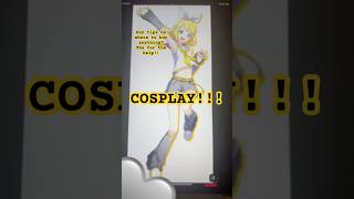 Cosplaying Kagamine Rin!! MY FAV #vocaloid #music #art #artandcraft #cosplay #tips #kagamine #rin