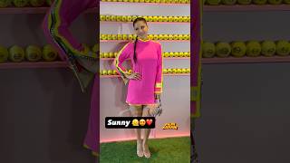 Sunny Leone At The Unveiling Maharani Athleisure Ss26 By Maheka Mirpuri ❤️#filmykahani #sunnyleone