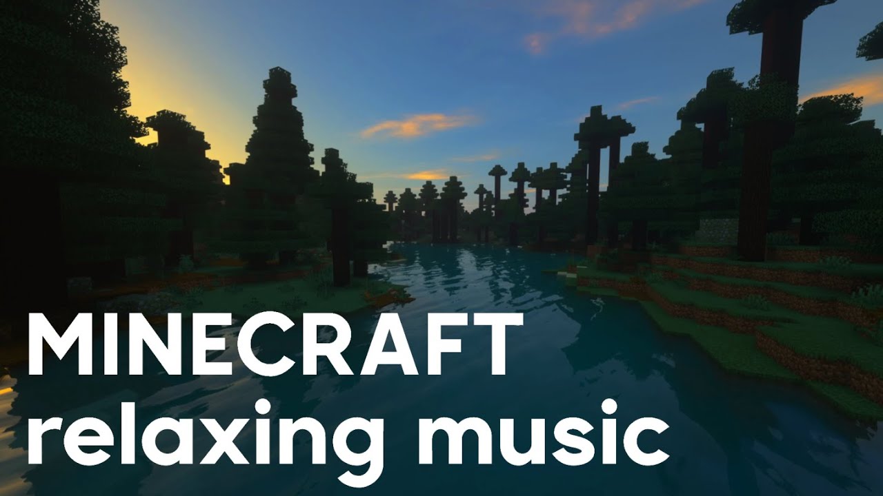 minecraft music on a river with shaders [4k] - YouTube