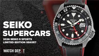 Seiko 5 GMT Supercars SSK057K Automatic Limited Edition – Watch