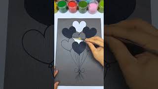 How to colour sand paper #sandpainting #sandpaper #diycrafts #glitter