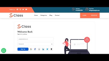 eClass LMS Mobile App - Flutter Android & iOS 1.0