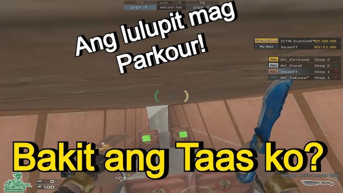 CROSSFIRE] KINGS ROAD PARKOUR, DITO NAMAN TAYO SA KINGS ROAD. BAWAL  MAHULOG CHALLENGE. NAHULOG KAYA ?, By Jensy Gaming